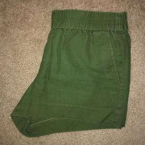 jcrew pull on shorts